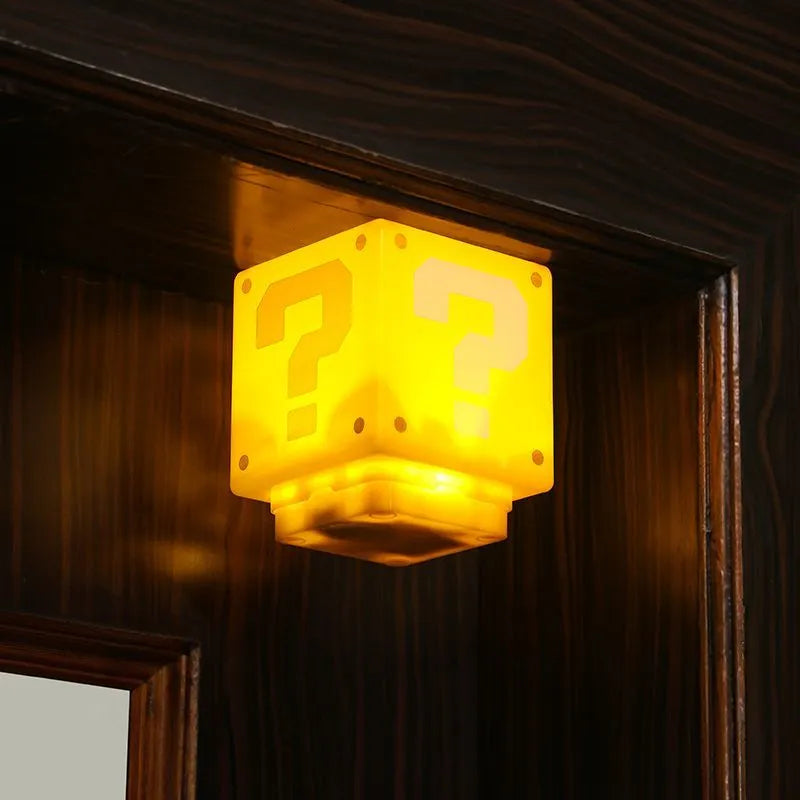 Pixel Power-Up Night Lamp